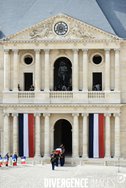 Simone Veil, cérémonie aux Invalides