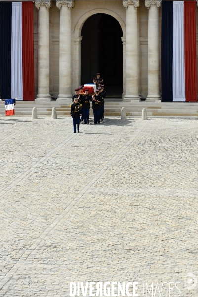 Simone Veil, cérémonie aux Invalides