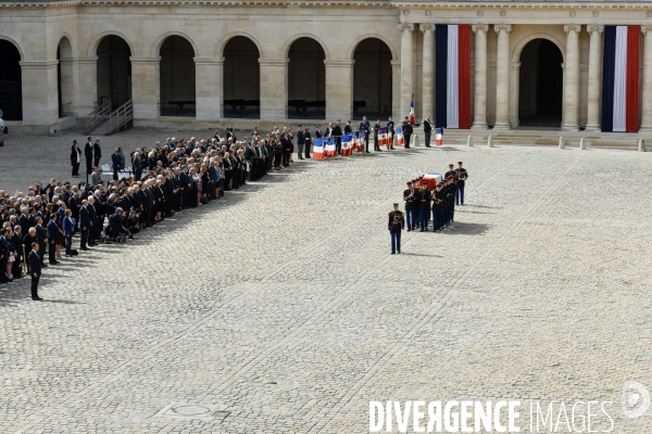 Simone Veil, cérémonie aux Invalides