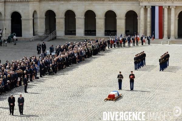 Simone Veil, cérémonie aux Invalides