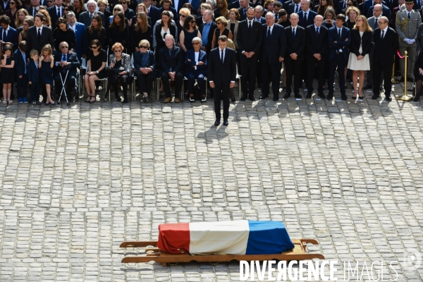 Simone Veil, cérémonie aux Invalides