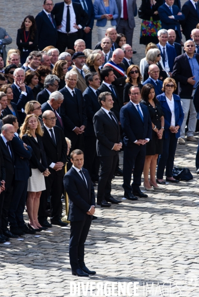 Simone Veil, cérémonie aux Invalides