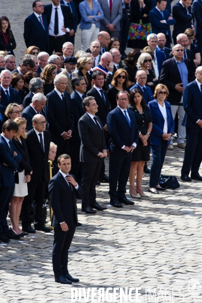 Simone Veil, cérémonie aux Invalides