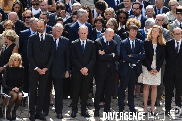 Simone Veil, cérémonie aux Invalides