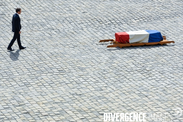 Simone Veil, cérémonie aux Invalides