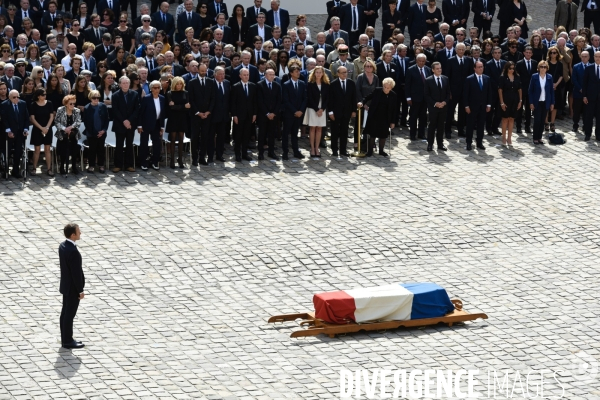 Simone Veil, cérémonie aux Invalides