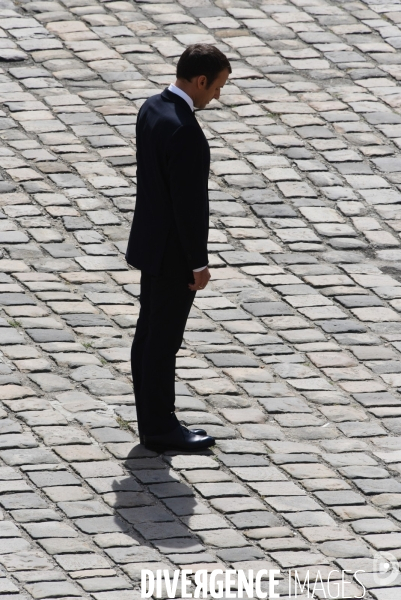 Simone Veil, cérémonie aux Invalides