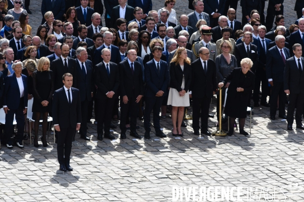Simone Veil, cérémonie aux Invalides