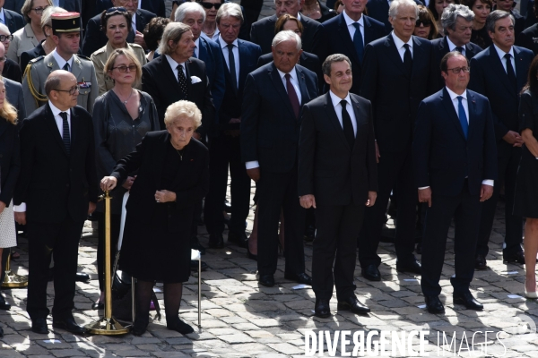 Simone Veil, cérémonie aux Invalides