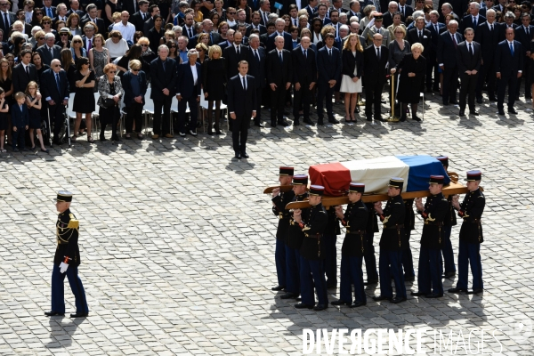 Simone Veil, cérémonie aux Invalides