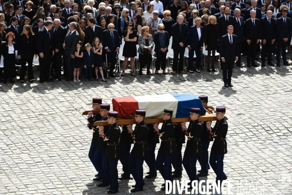 Simone Veil, cérémonie aux Invalides