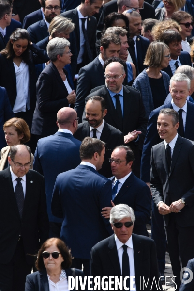 Simone Veil, cérémonie aux Invalides