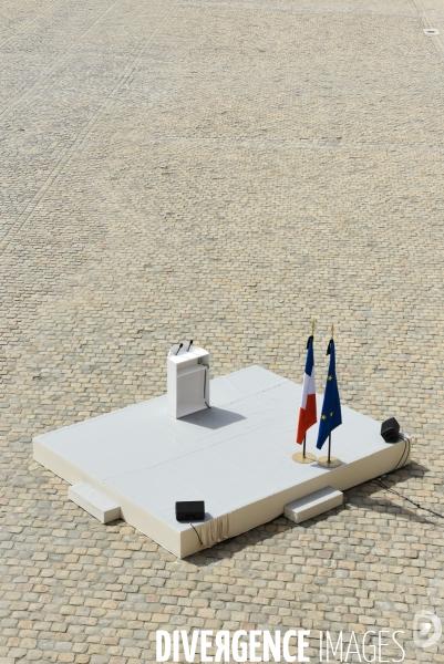 Simone Veil, cérémonie aux Invalides