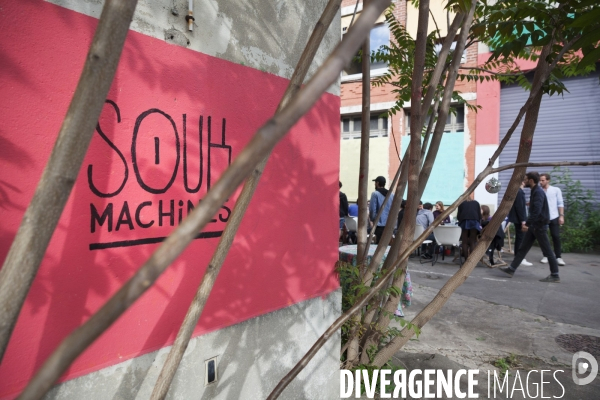 Occupation temporaire de territoire / Soukmachine à Pantin