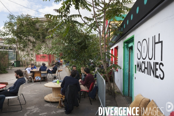 Occupation temporaire de territoire / Soukmachine à Pantin