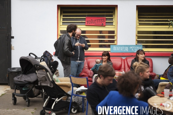 Occupation temporaire de territoire / Soukmachine à Pantin