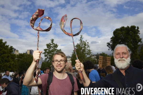 Manifestation des Insoumis contre la loi travail