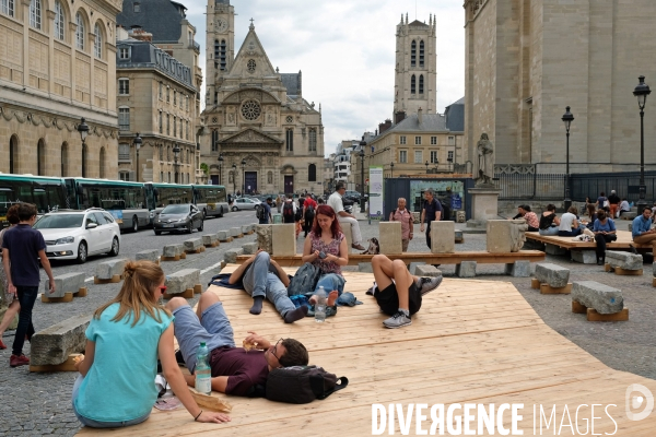 Paris va amenager 7 places. .Concertation pour l amenagement de la place du Pantheon