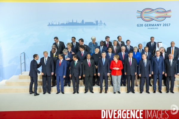 Réunion des pays du G20 à Hambourg
