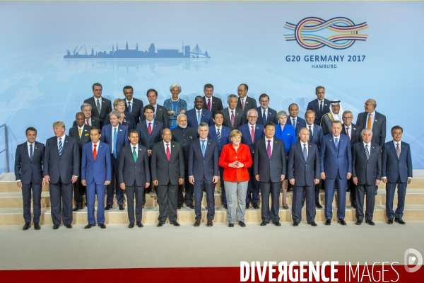 Réunion des pays du G20 à Hambourg