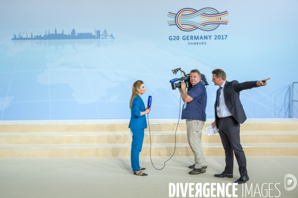 Réunion des pays du G20 à Hambourg