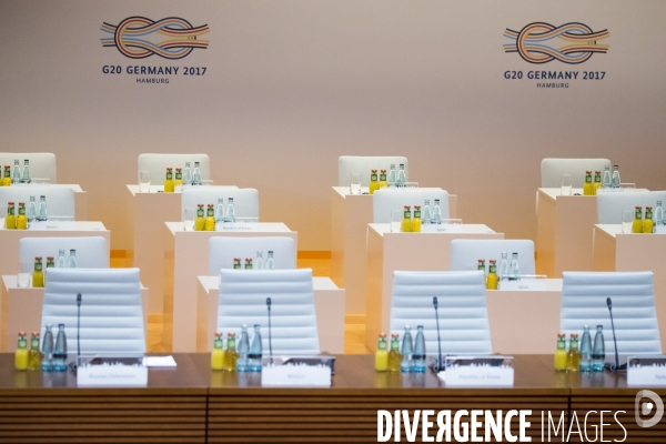 Réunion des pays du G20 à Hambourg
