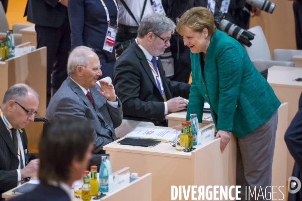 Réunion des pays du G20 à Hambourg