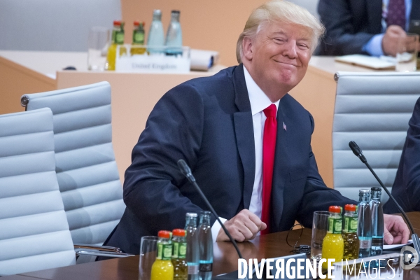 Réunion des pays du G20 à Hambourg
