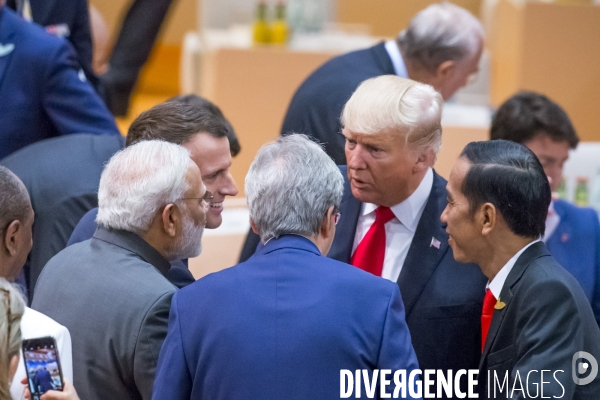 Réunion des pays du G20 à Hambourg