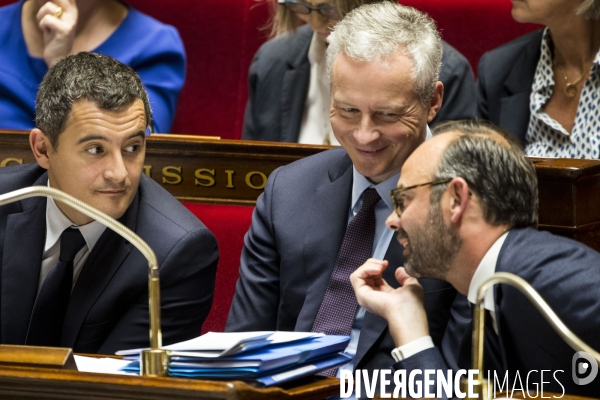 Séance de questions au gouvernement à l Assemblée Nationale