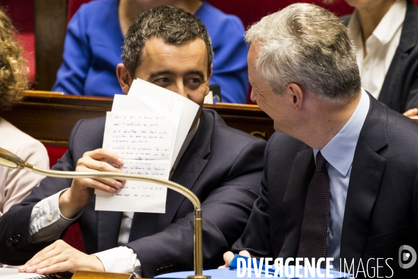 Séance de questions au gouvernement à l Assemblée Nationale