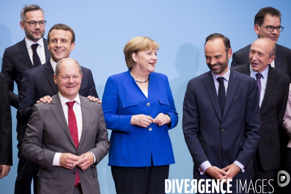 Conseil des ministres franco-allemand à l Elysée