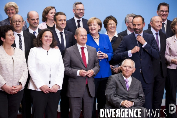 Conseil des ministres franco-allemand à l Elysée