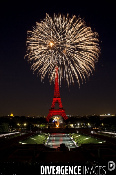 La tour Eiffel en voit de toutes les couleurs pour le 14 juillet