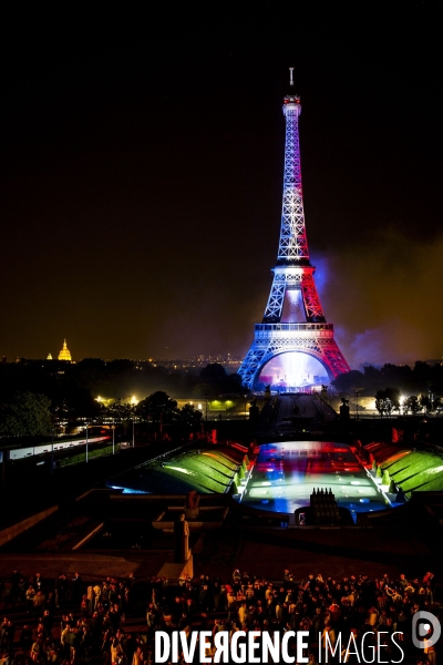 La tour Eiffel en voit de toutes les couleurs pour le 14 juillet