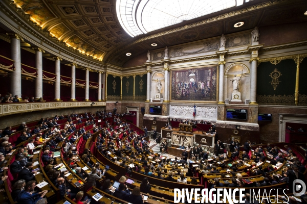 Photos d illustration de l hémicycle de l Assemblée Nationale à Paris