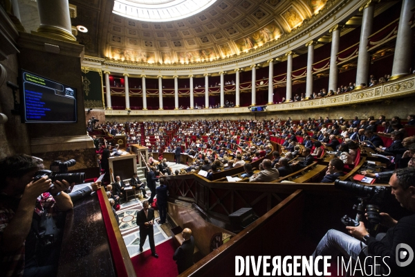 Photos d illustration de l hémicycle de l Assemblée Nationale à Paris