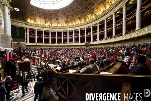 Photos d illustration de l hémicycle de l Assemblée Nationale à Paris