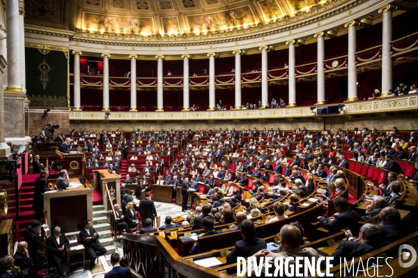 Photos d illustration de l hémicycle de l Assemblée Nationale à Paris