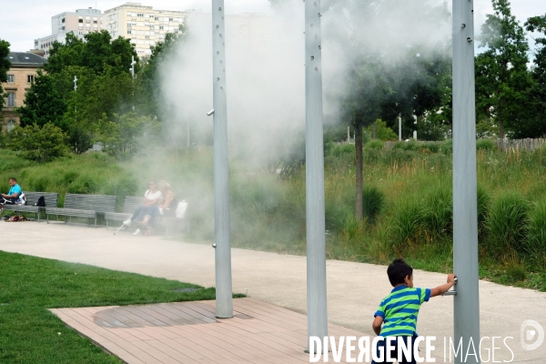 Le Grand Parc dans le nouveau quartier des docks de saint Ouen