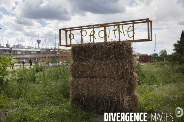 Occupation temporaire de territoire / La Prairie du Canal à Bobigny