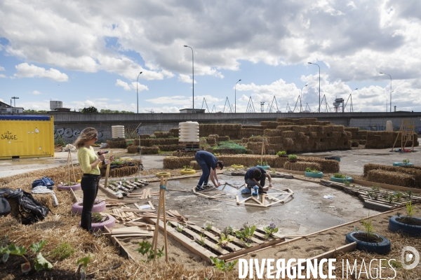 Occupation temporaire de territoire / La Prairie du Canal à Bobigny