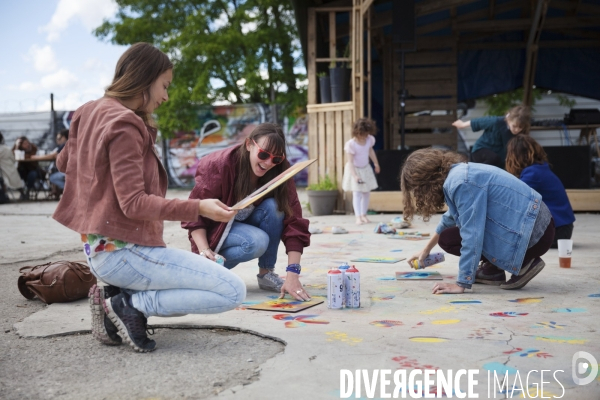 Occupation temporaire de territoire / La Prairie du Canal à Bobigny