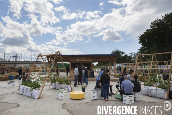 Occupation temporaire de territoire / La Prairie du Canal à Bobigny