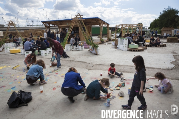 Occupation temporaire de territoire / La Prairie du Canal à Bobigny