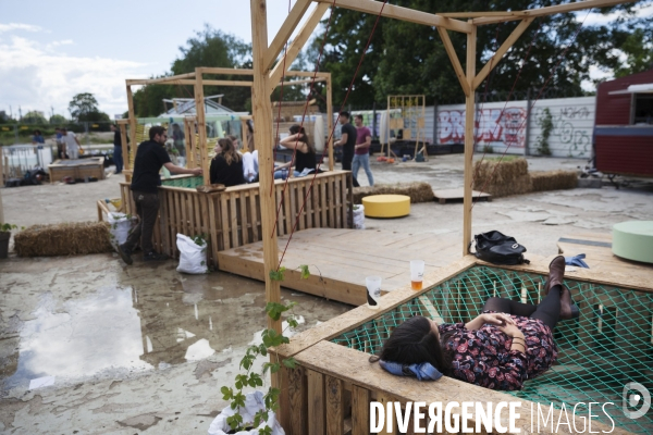 Occupation temporaire de territoire / La Prairie du Canal à Bobigny