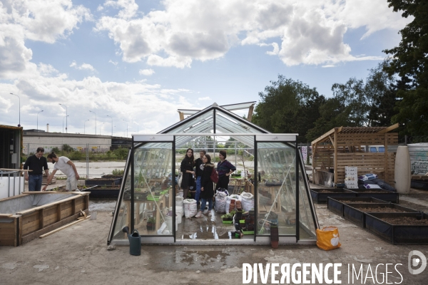 Occupation temporaire de territoire / La Prairie du Canal à Bobigny