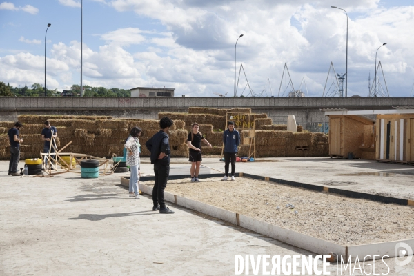 Occupation temporaire de territoire / La Prairie du Canal à Bobigny