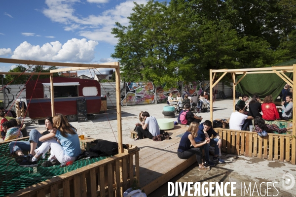 Occupation temporaire de territoire / La Prairie du Canal à Bobigny