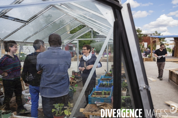 Occupation temporaire de territoire / La Prairie du Canal à Bobigny